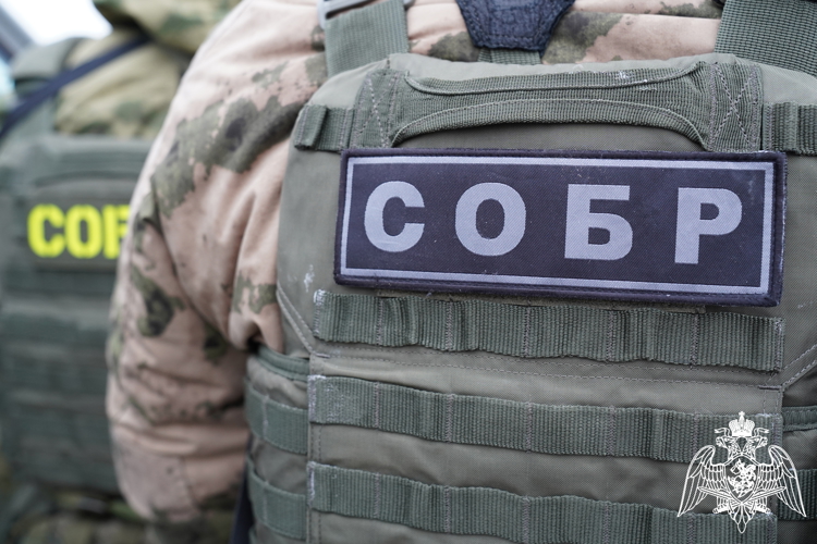 При силовой поддержке спецназа Росгвардии задержан гражданин по подозрению в мошенничестве 