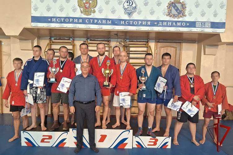 Курские росгвардейцы —  победители областного чемпионата по самбо