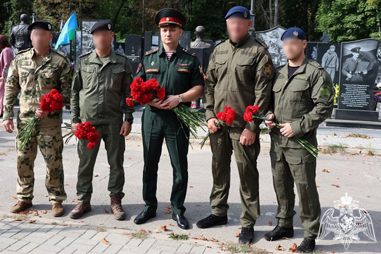 Росгвардейцы в Курске провели серию патриотических мероприятий  3 сентября