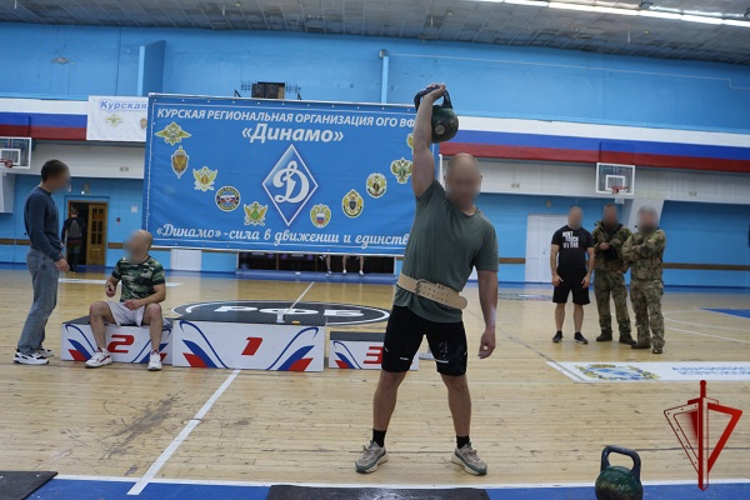 Курские росгвардейцы —  победители областного чемпионата по гиревому двоеборью