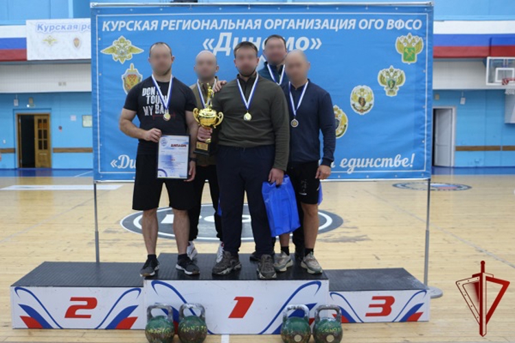 Курские росгвардейцы —  победители областного чемпионата по гиревому двоеборью